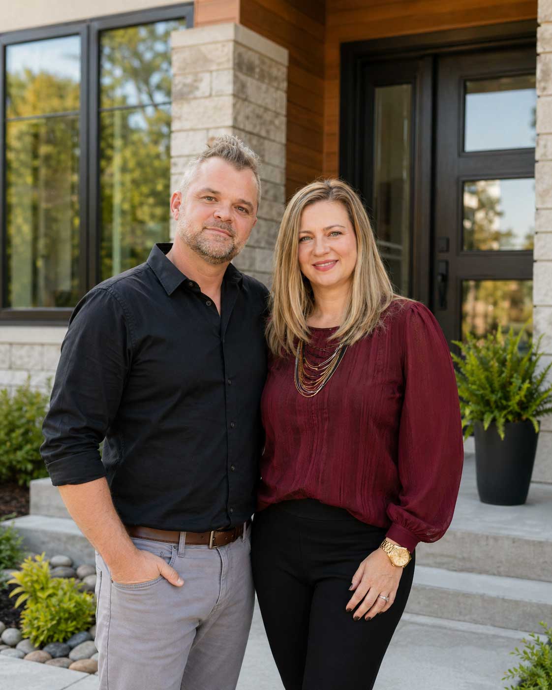 Waldemar and Margaret, owners of Wide View Contracting